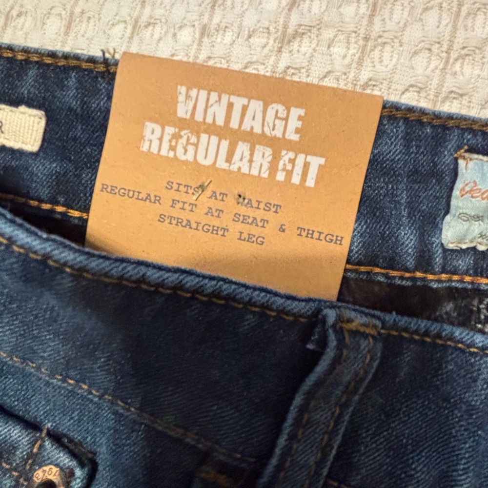 Weatherproof Men's Classic Denim Jeans 34/32 NWT - Picture 4 of 6